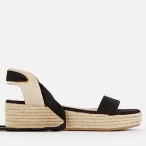 Just Fab Espadrille Platform Lace Up Sandal